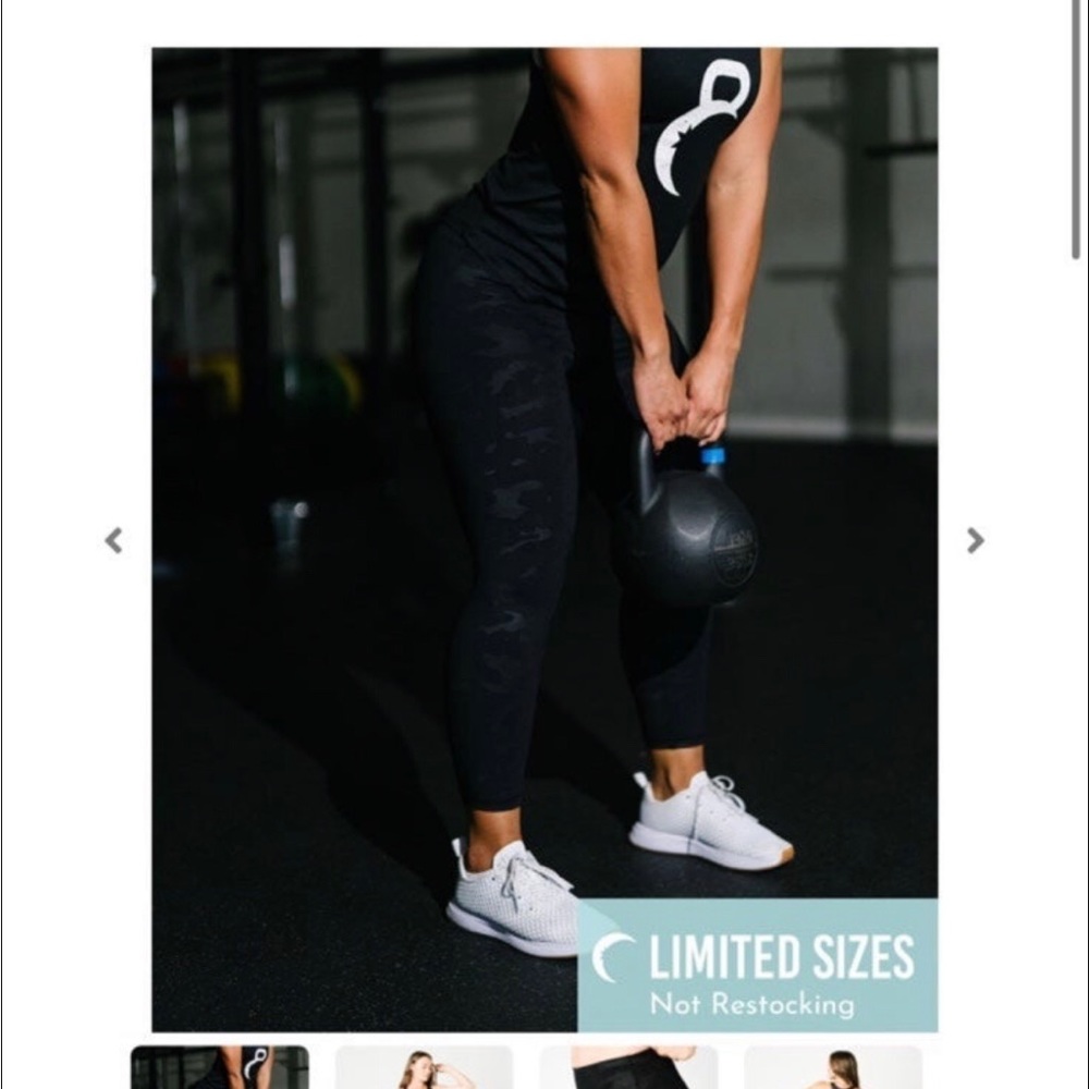 Zyia luxe battleship leggings